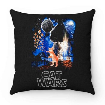 Adult Humor Cat Wars Parody Star Wars Pillow Case Cover