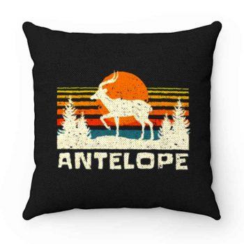 African Antelope Retro Wildlife Lover Pillow Case Cover