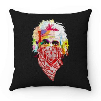 Albert Einstein Bandana Pillow Case Cover