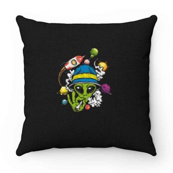 Alien Smooking Pillow Case Cover