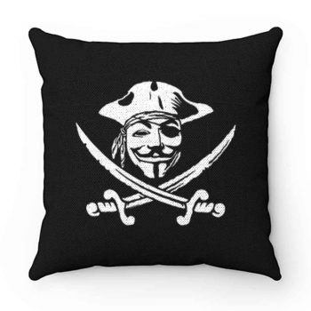 Anonymous Pirate Pillow Case Cover