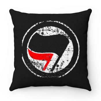 Antifa Red and Black Flag Antifascist Action Pillow Case Cover