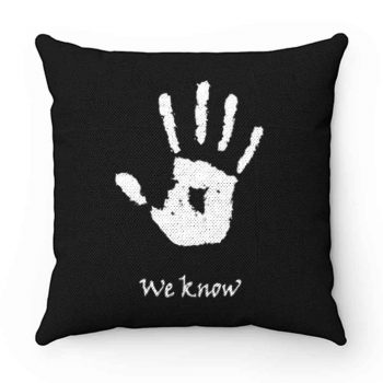 Assassins guild Dark brotherhood We Know hand Pillow Case Cover