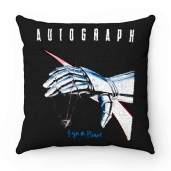 Autograph Sign In Please Pillow Case Cover