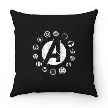 Avengers Superhero Logo Pillow Case Cover