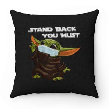 Baby Yoda Social Distance Pillow Case Cover