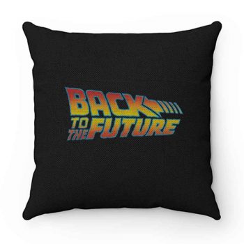 Back To The Future Logo Pillow Case Cover