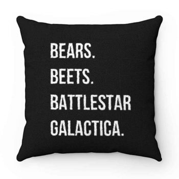 Bears Beets Battlestar Galactica Pillow Case Cover