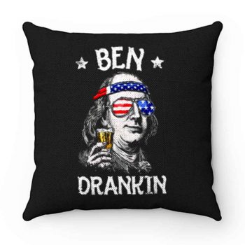 Benjamin Franklin Drinking America Pillow Case Cover