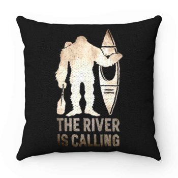 Bigfoot Kayak Sasquatch Pillow Case Cover