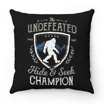 Bigfoot Undefeated Pillow Case Cover