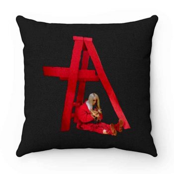 Billie Eilish In Red Action Pillow Case Cover