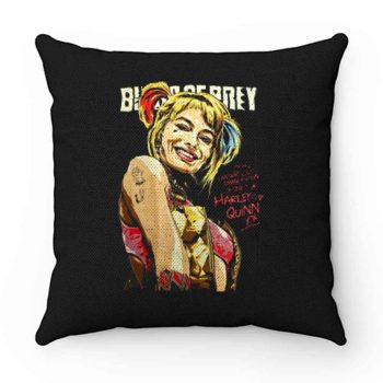 Birds Of Prey Superhero Harley Quinn Pillow Case Cover