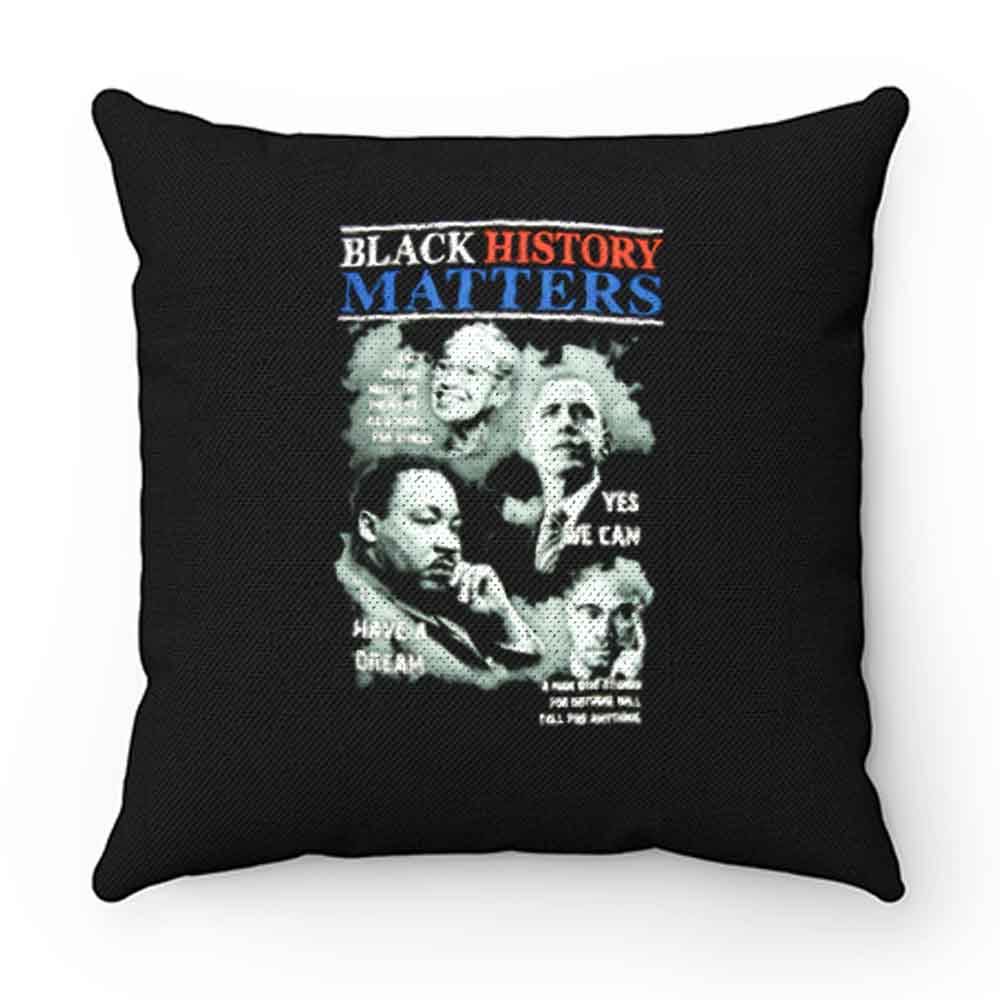 Black History Matters Pillow Case Cover