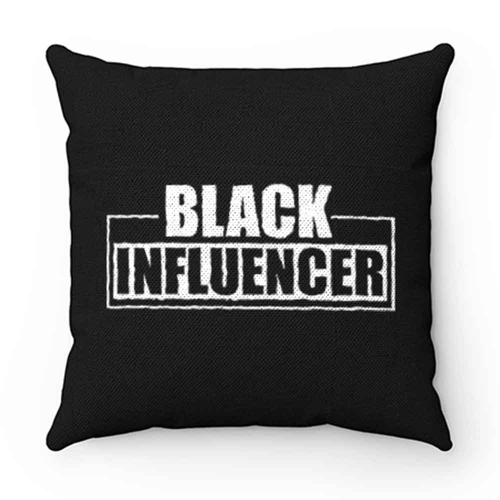 Black Influencer BLM Pride Pillow Case Cover