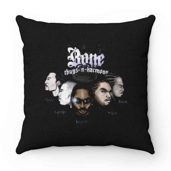 Bone Thugs N Harmony Rap Hip Hop Music Pillow Case Cover