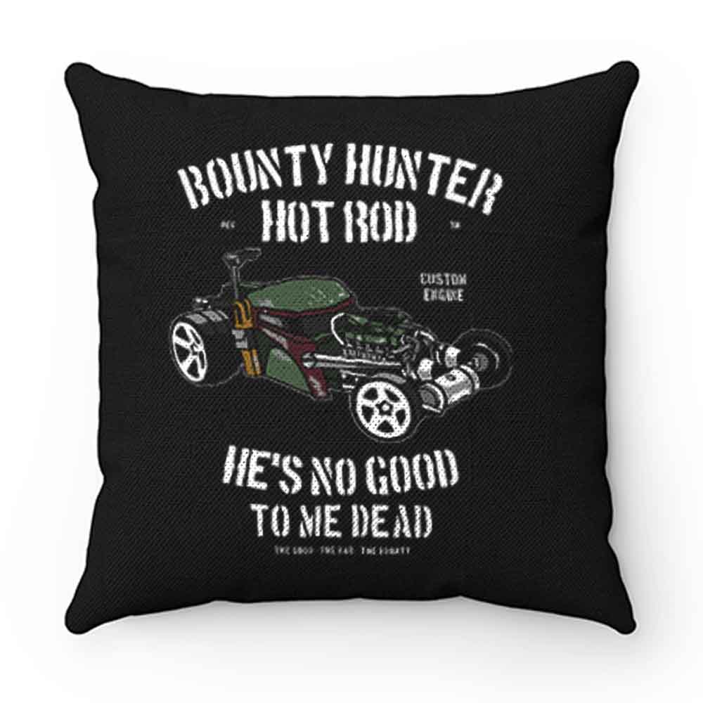 Bounty Hunter Hot Rod Death Race Pillow Case Cover