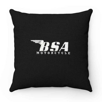 Bsa Motorcycle Retro Pillow Case Cover