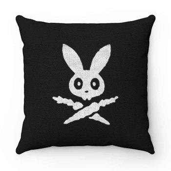 Bunny Skull Pillow Case Cover