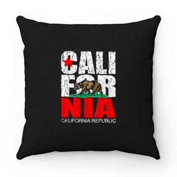 California Republic Vintage Pillow Case Cover