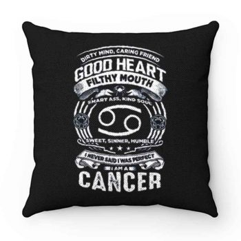 Cancer Good Heart Filthy Mount Pillow Case Cover