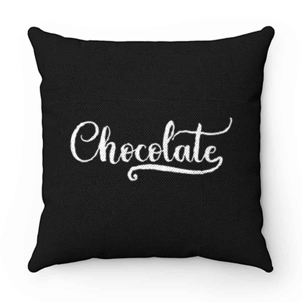 Chocolate Pillow Case Cover