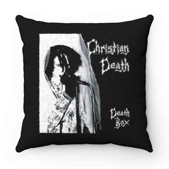 Christian Death Death Box Pillow Case Cover