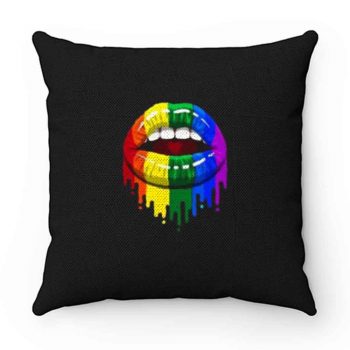 Colour Lip Lgbt Pillow Case Cover