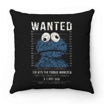 Cookie Smuggler Monster Funny Pillow Case Cover