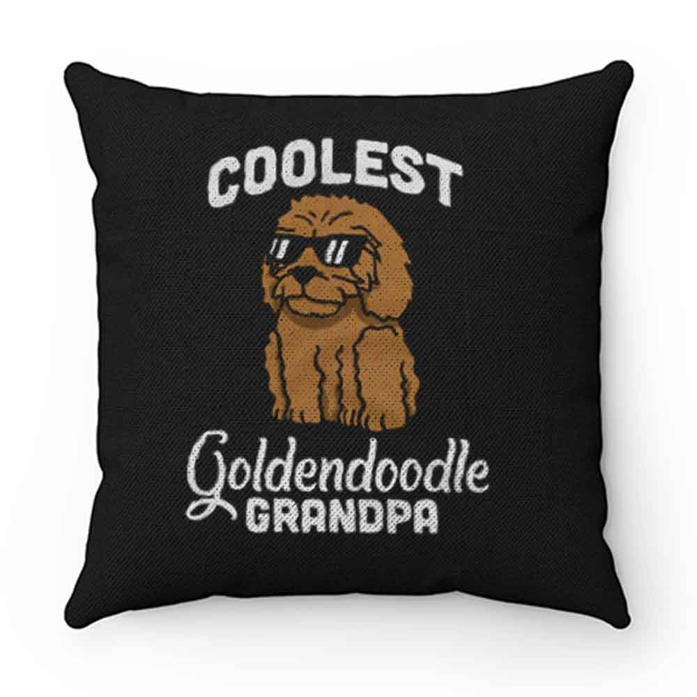 Coolest Goldendoodle Grandpa Pillow Case Cover
