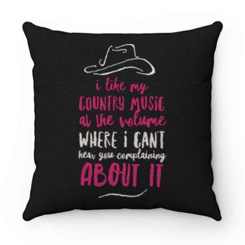 Country Music Pillow Case Cover