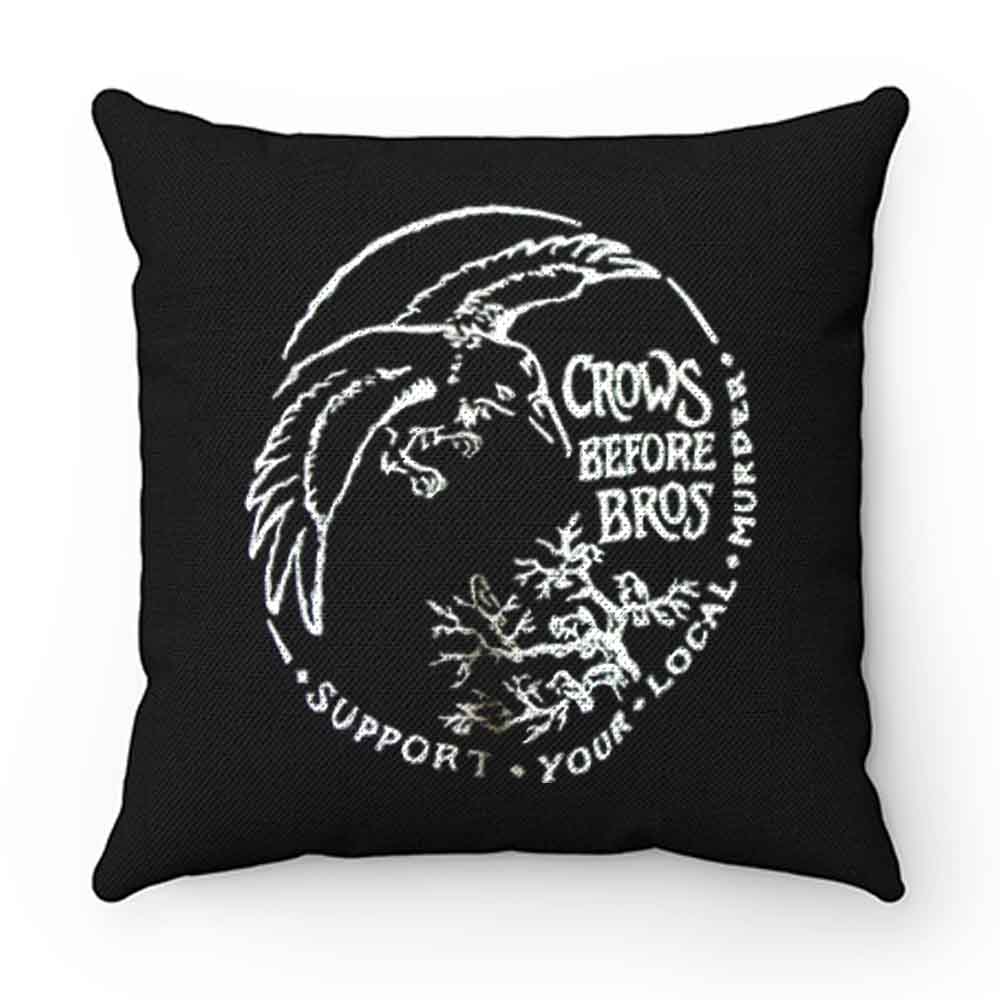 Crows Before Bros Pillow Case Cover