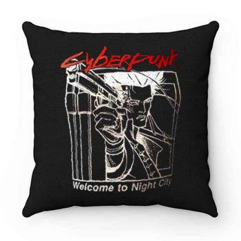 Cyberpunk Welcome Night City 2020 Pillow Case Cover