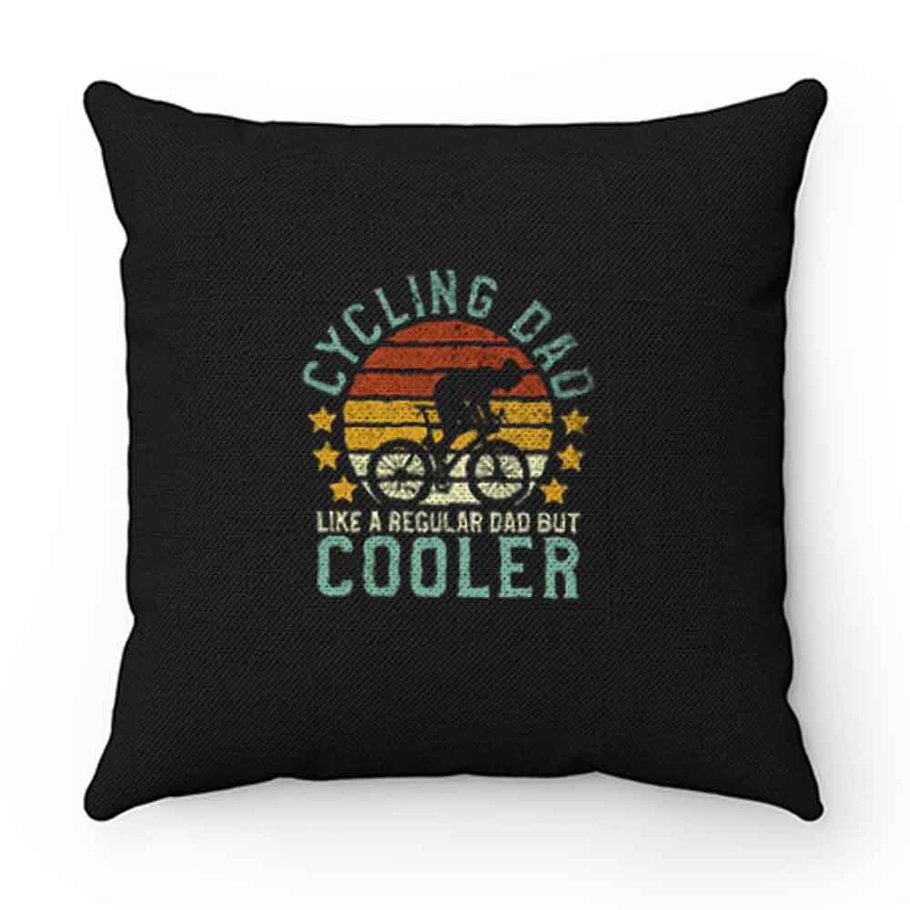 Cycling Dad Funny Vintage Pillow Case Cover