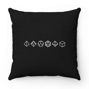 DD dice set Pillow Case Cover