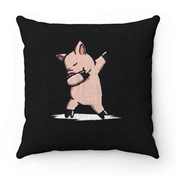 Dabbing Mini Pig Pillow Case Cover