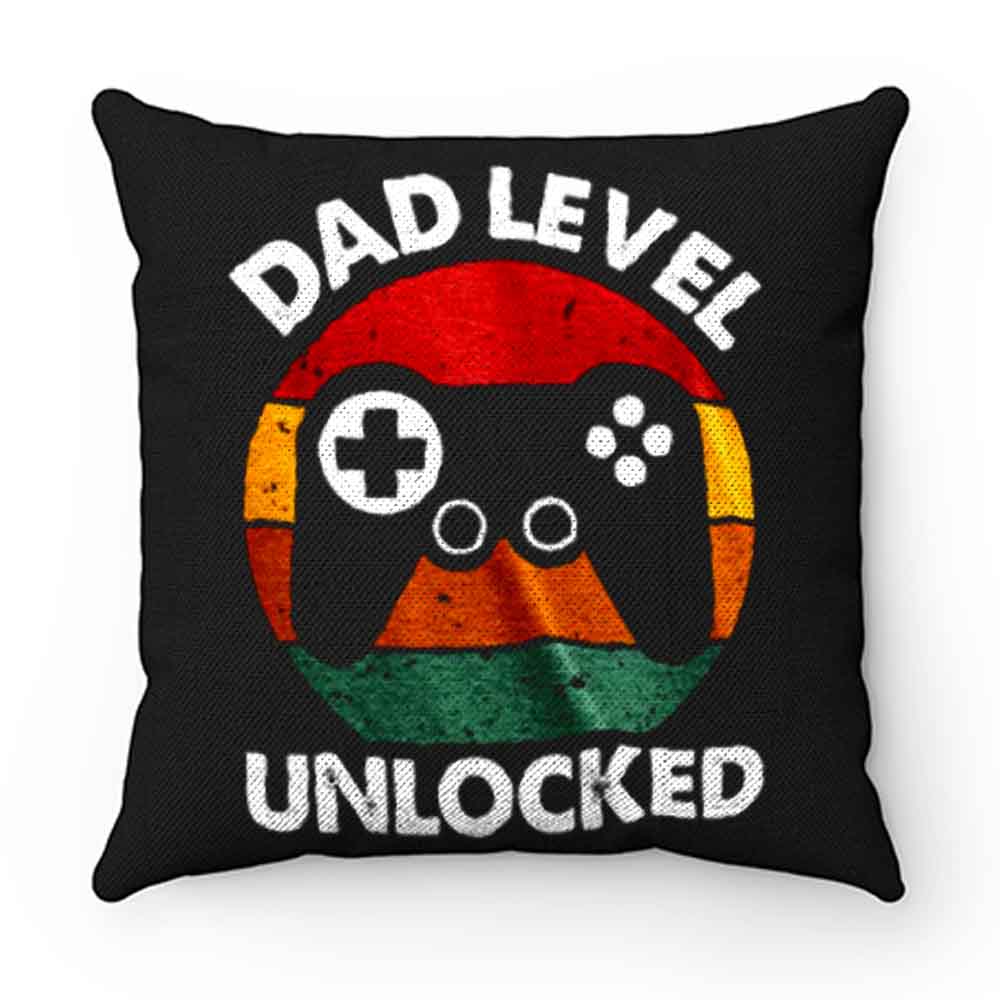Dad Level Unlocked Pillow Case Cover