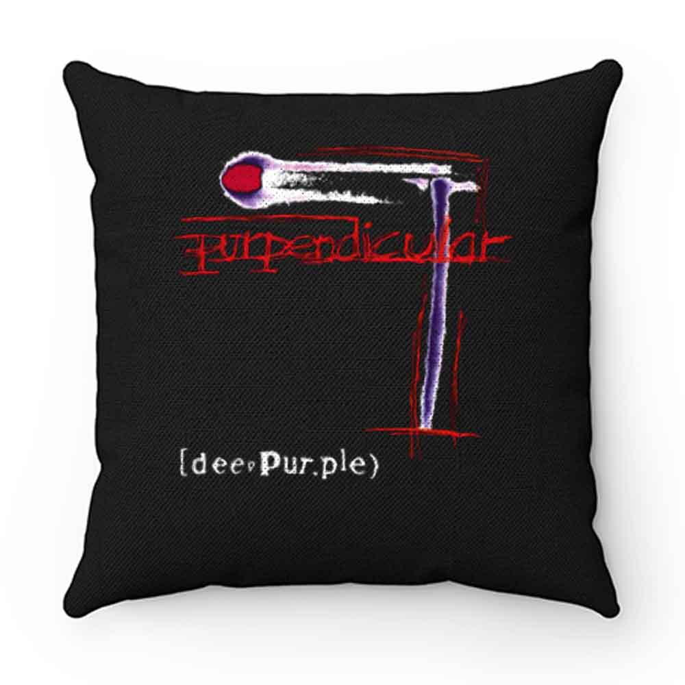 Deep Purple Purpendicular Pillow Case Cover