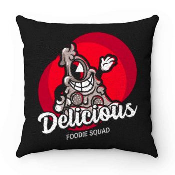 Delicious Pizza Foodie Squad Pillow Case Cover