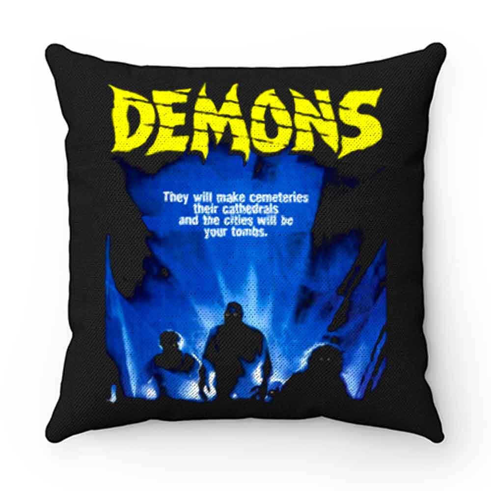 Demons Movie Demoni Italian Vintage Classic Horror Pillow Case Cover