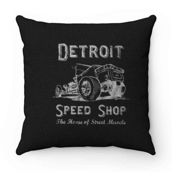 Detroit Speed Shop Tubber Pillow Case Cover