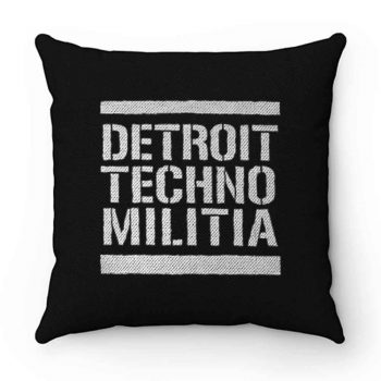 Detroit Techno Militia Pillow Case Cover