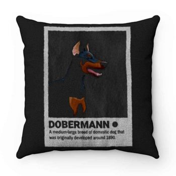 Doberman Dog Lovers Pillow Case Cover