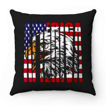 Eagle Mullet American Flag Pillow Case Cover