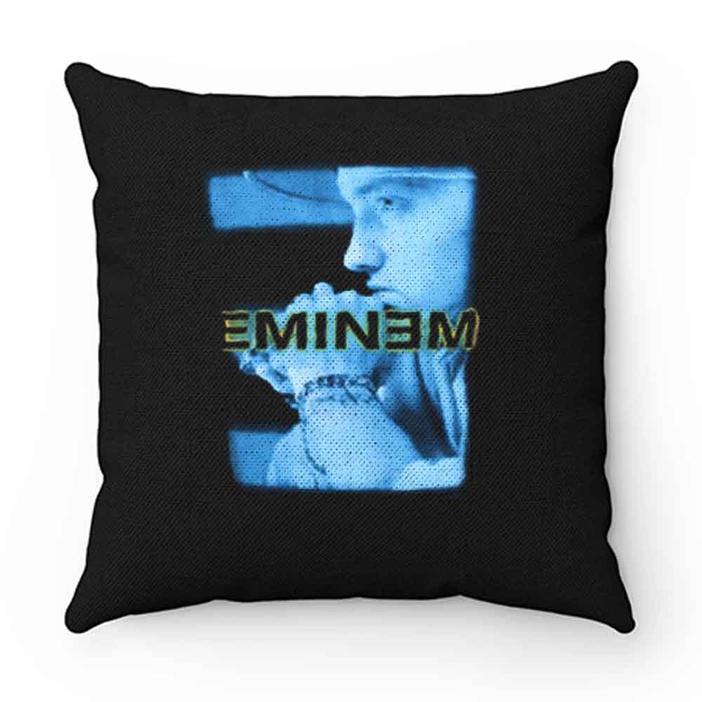 Eminem Blue Photo Poster Vintage Pillow Case Cover