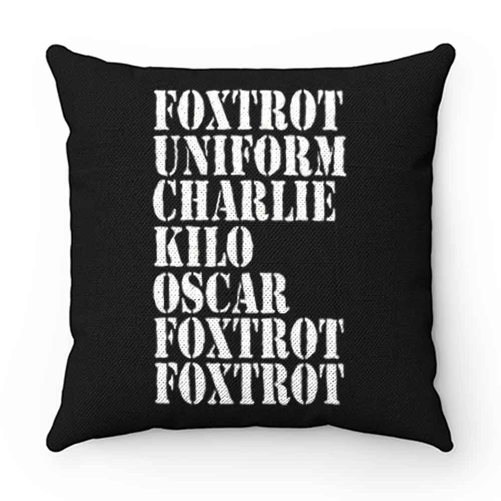 FOXTROT Offensive Rude Pillow Case Cover