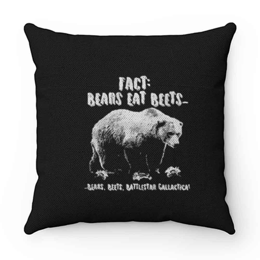 Fact Bears Eat Beets Pillow Case Cover