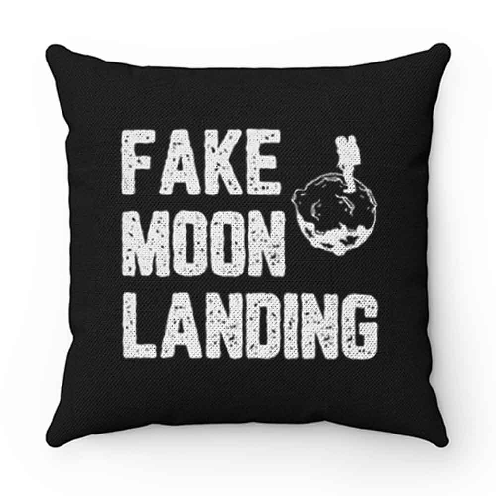Fake News Landing Mission Conspiracy Theory Pillow Case Cover