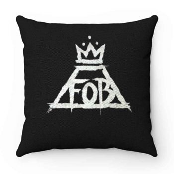 Fall Out Boy Fob Crown Rock Band Pillow Case Cover