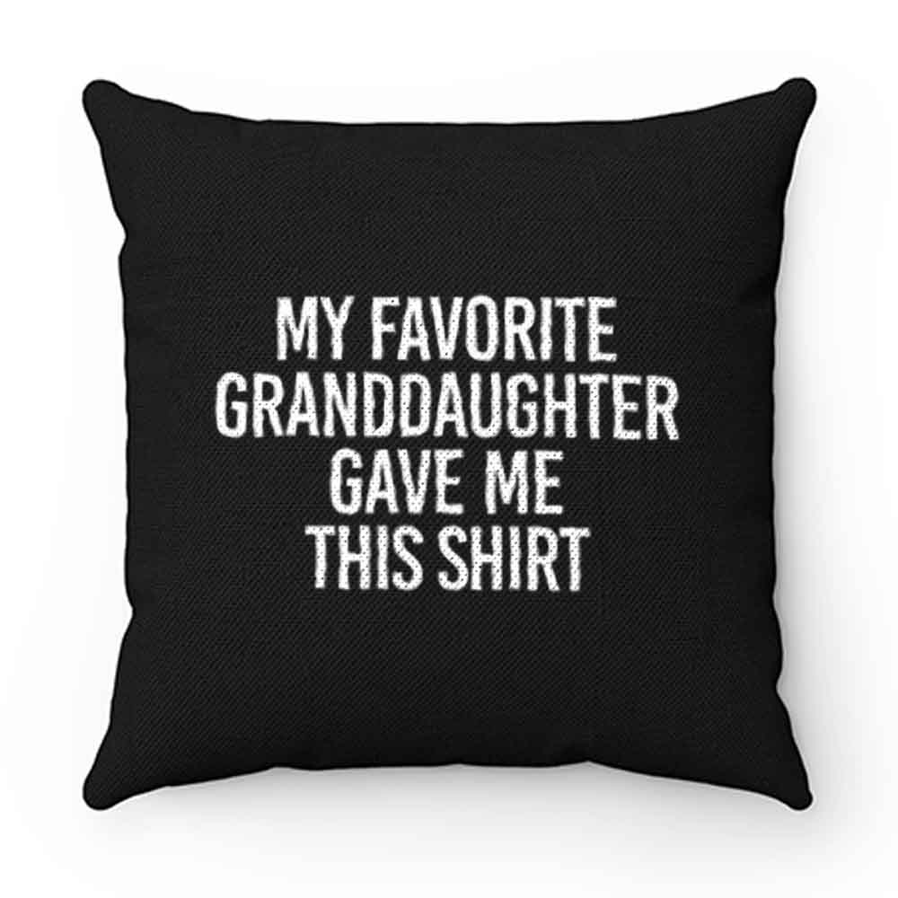 Fathers Day Present Gift From Grandchild Papa TShirt From Grandkids Pillow Case Cover